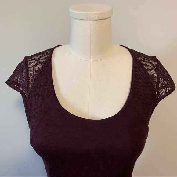 Anthropologie Deletta Interspersed  Ponte Dress - Picture 10 of 14